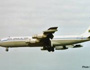SAAF Boeing 707 1415 on approach to RAF Mildenhall.