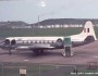 Viscount 150 Casteel seen at durban airport in 1970.
