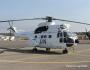 Oryx 1225 of 17 Squadron, in UN peacekeeping colours, at Swartkop in Sep 2005.