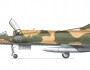 Mirage III CZ 806 (c/n 161), 2 Squadron, AFB Waterkloof, 1975.
In 1971 the SAAF starting applying camouflage to all the Mirage aircraft. Many different schemes were applied & tested for the local conditions, before the scheme of mid buff and olive green, was chosen. By 1976 this was the standard scheme applied to all the Mirage aircraft variants.