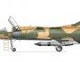 Mirage IIICZ 811, piloted by Capt. Rynier Keet during the attack on Ongiva, Ops Protea, 1981.
