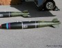 120kg practice inert schrapnel bomb.