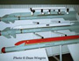 V3B top, V3A middle and  AIM-9B bottom.
